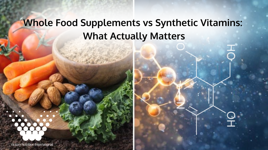 Whole Food Supplements vs Synthetic Vitamins: What Actually Matters